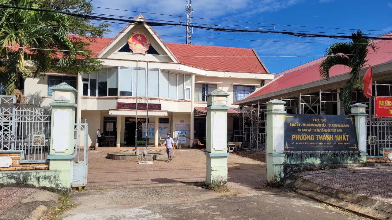 Trụ sở UBND phường Thành Nhất
