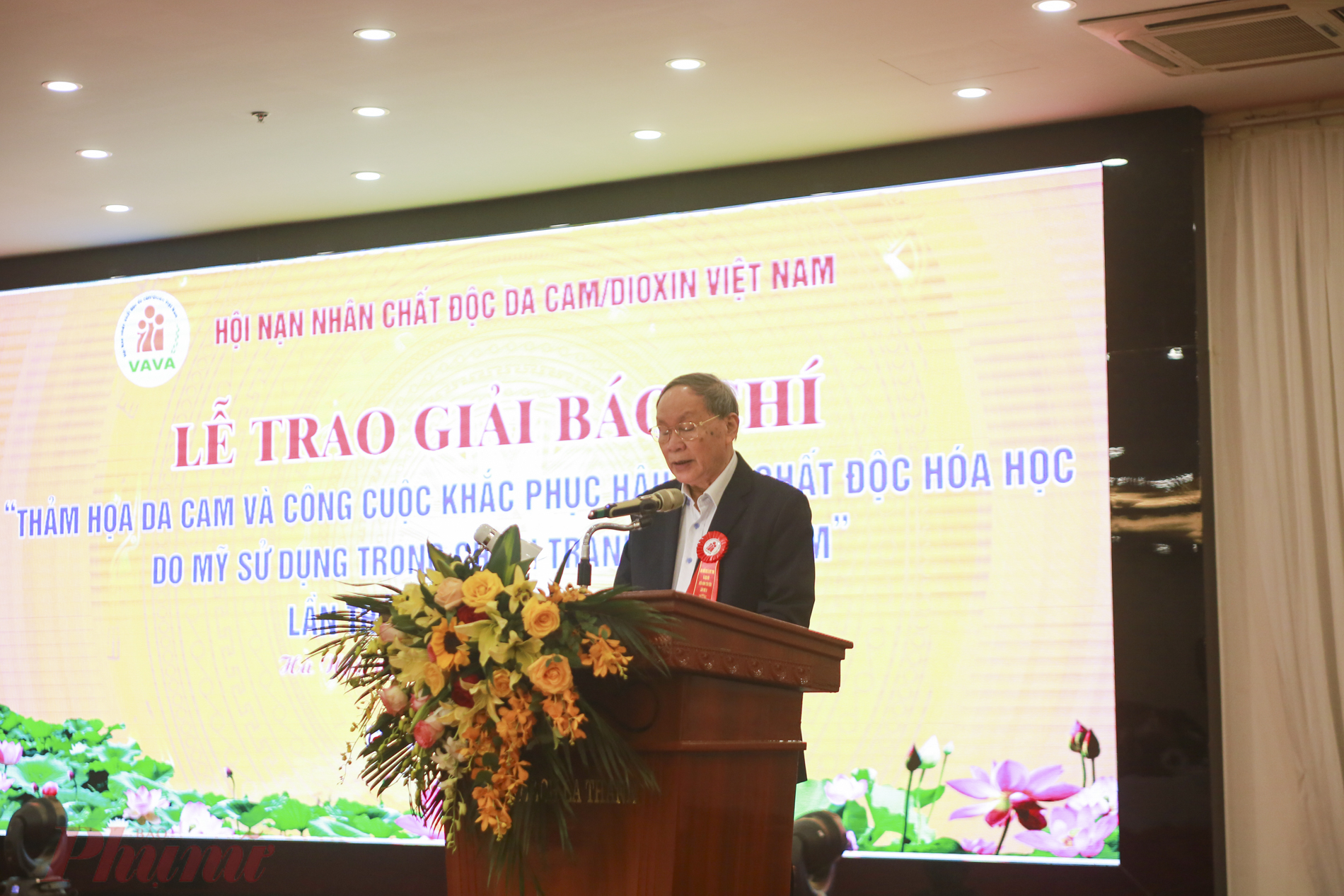 Thượng tướng Nguyễn Văn Rinh phát biểu tại buổi lễ.