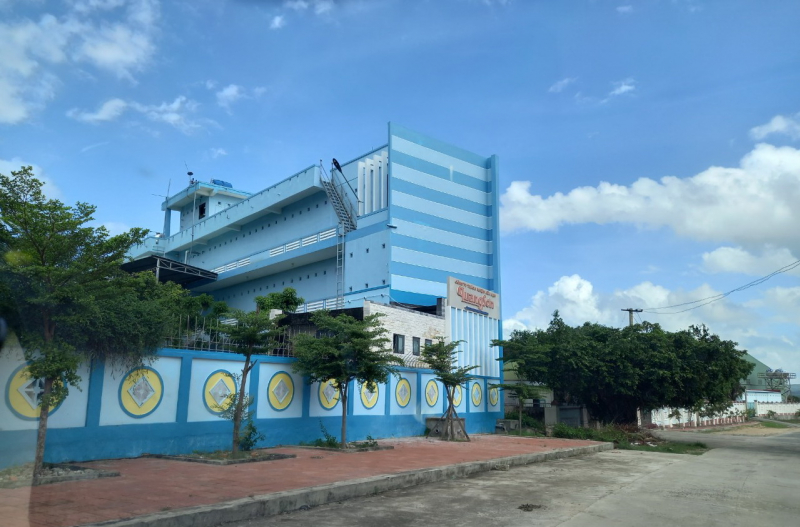 Phân xưởng hạt điều của công ty TNHH Quang Sơn