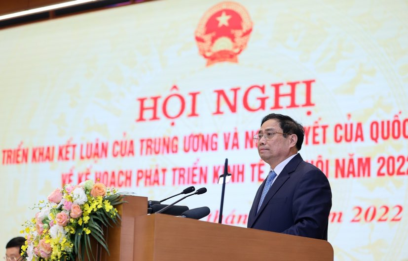 Thủ tướng Phạm Minh Chính kỳ vọng năm 2022 sẽ là năm chiến thắng dịch bệnh - Ảnh: VGP.
