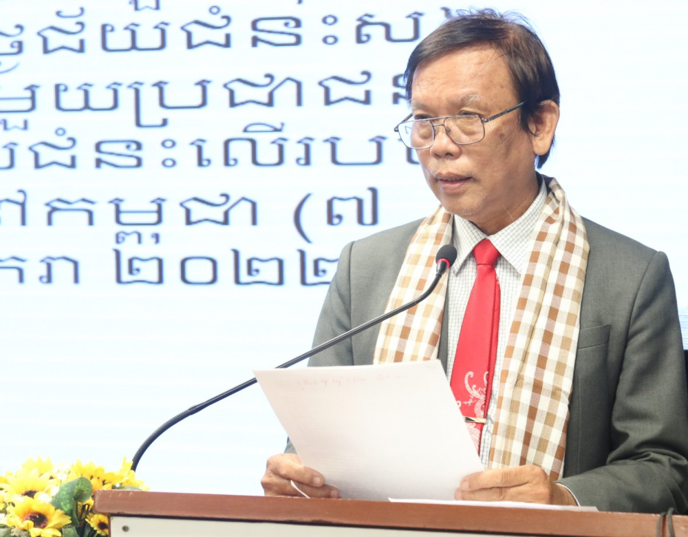Phó Chủ tịch Thường trực Hội Hữu nghị Việt Nam - Campuchia TPHCM Nguyễn Văn Triệu