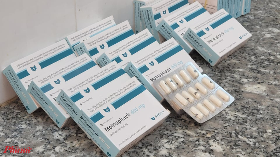 Thuốc Molnupiravir không bán trên thị trường.