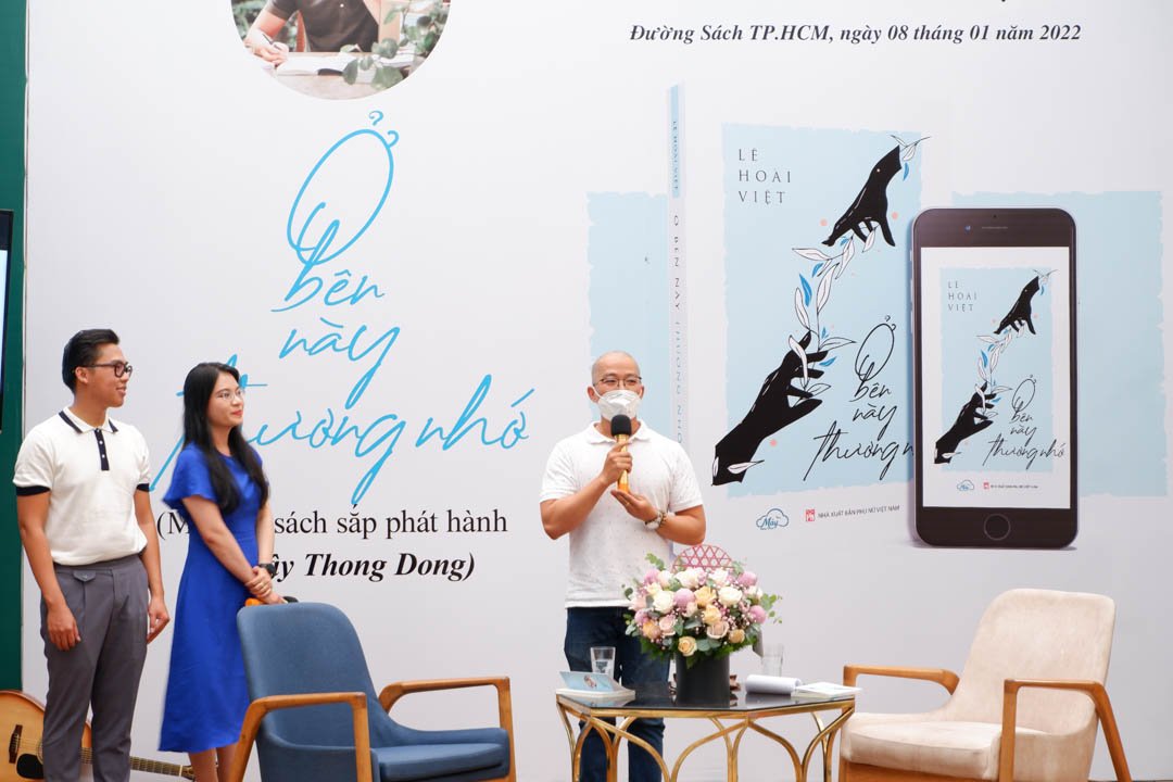 Anh Lưu Đình Long, Giám đốc công ty TNHH Văn hóa và Truyền thông Mây Thong Dong phát động cuộc vận động viết Mùi nhớ