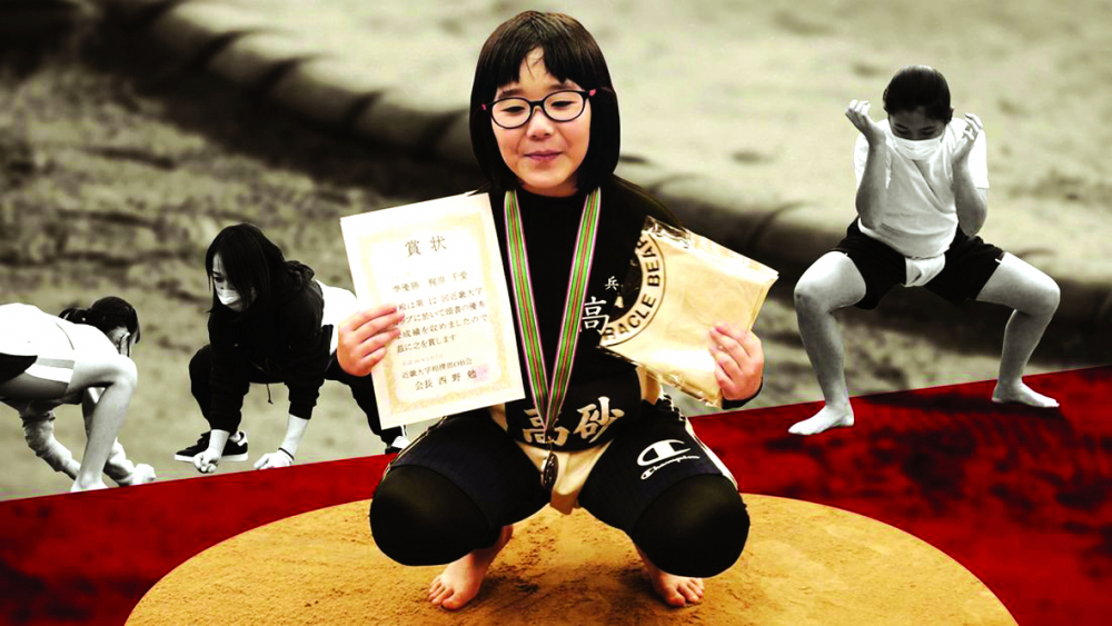 Senna Kajiwara bắt đầu tập sumo từ năm 8 tuổi - ẢNH: CNN