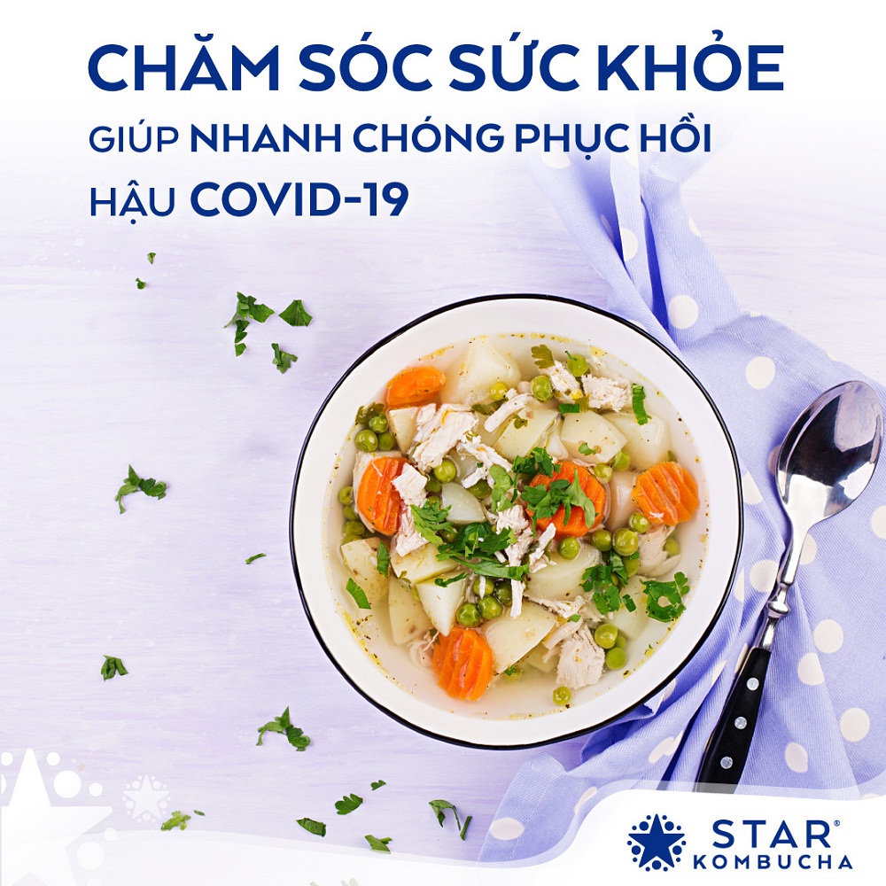 Star Kombucha bổ sung lợi khuẩn giúp đẩy nhanh quá trình hồi phục hậu COVID-19