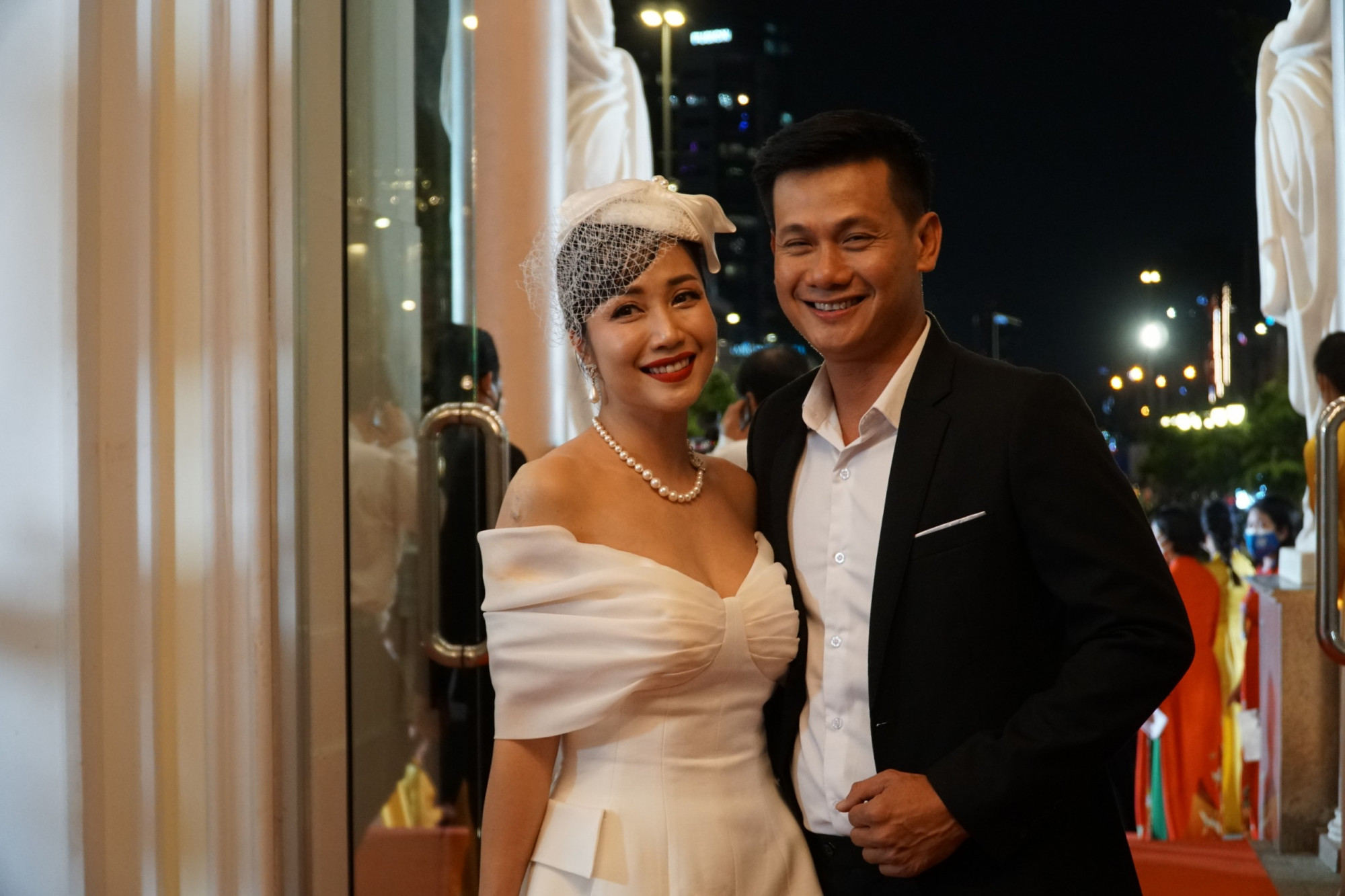 Diễn viên Ốc Thanh Vân và diễn viên Võ Thành Tâm cùng đóng trong phim Lật mặt 5