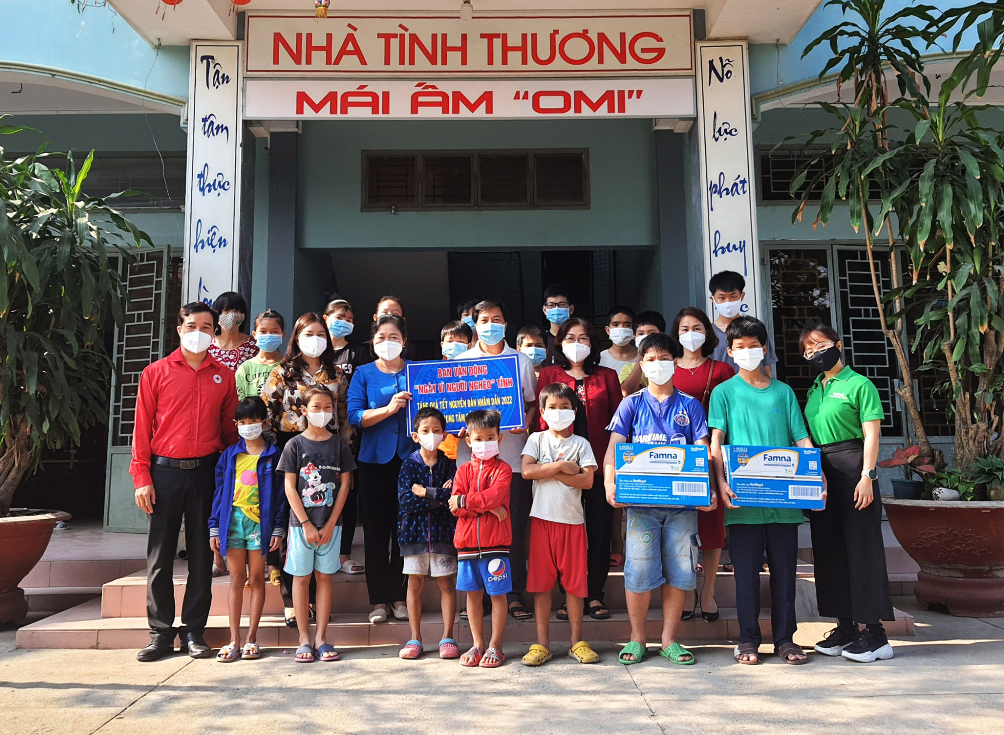 Quỹ Phát triển Tài năng Việt của Ông Bầu thực hiện nhiều chương trình thiện nguyện thiết thực trước thềm Tết Nguyên đán - Ảnh: Ông Bầu