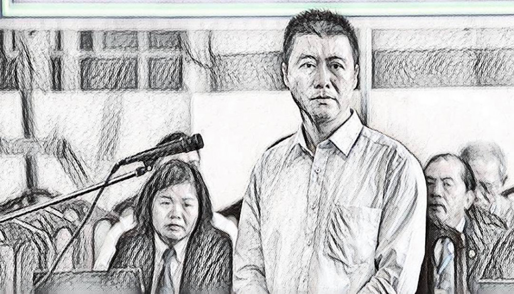 Phan Sào Nam tại phiên tòa sơ thẩm tháng 12/2018