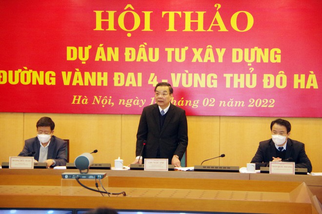 Chủ tịch Chu Ngọc Anh cho biết, đường Vành đai 4 sẽ có tổng mức đầu tư lên tới hơn 94 tỷ đồng/km.