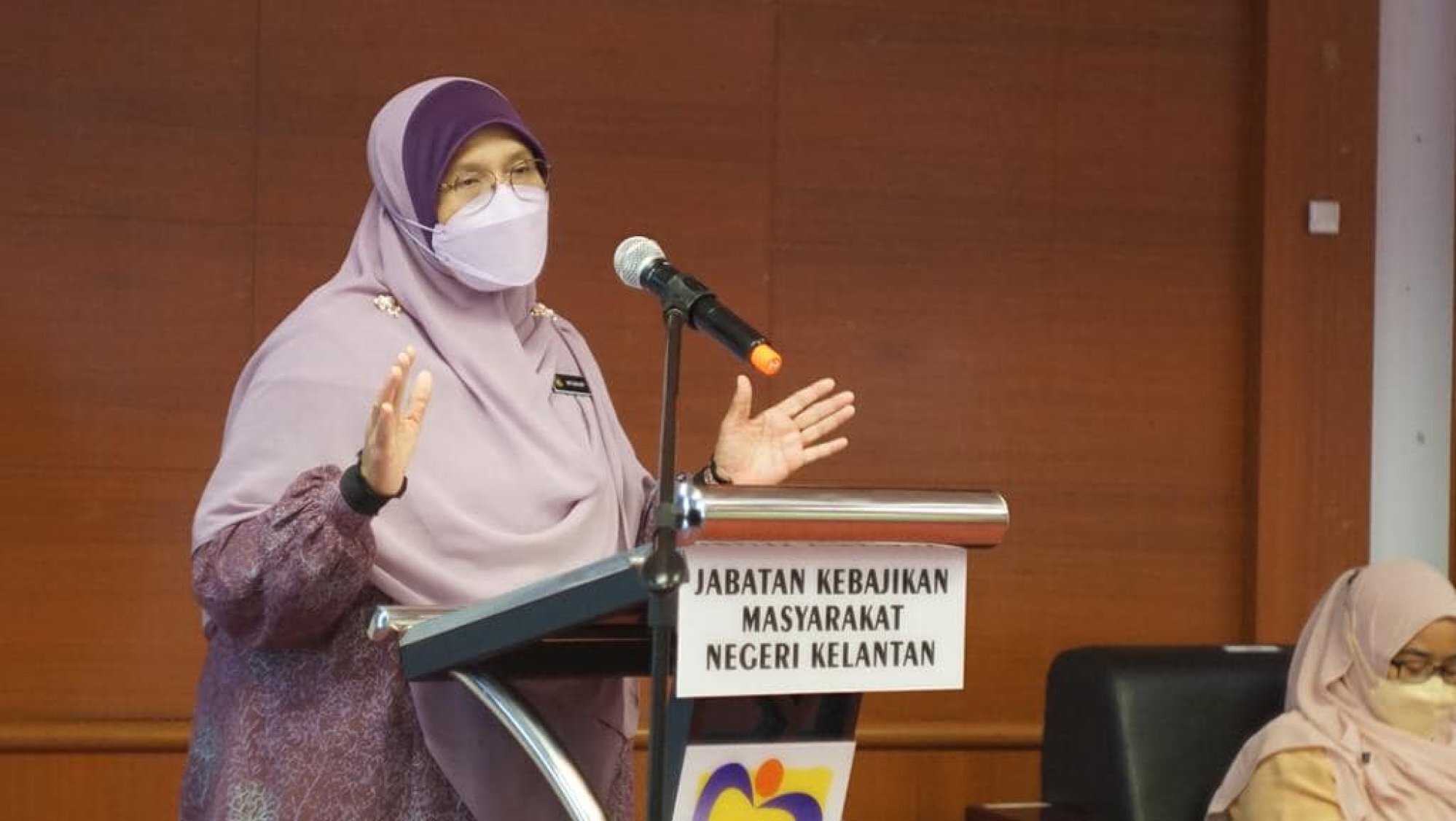 Thứ trưởng Bộ Phụ nữ Malaysia, Siti Zailah Mohd Yusoff. Ảnh: Facebook