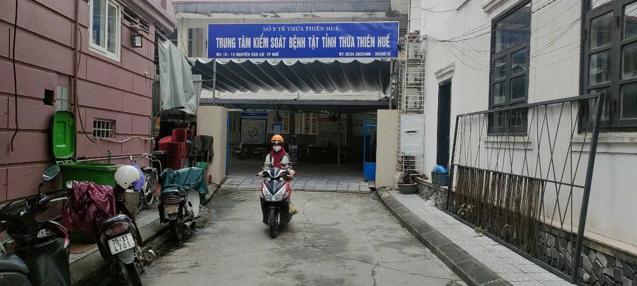 Trụ sở CDC Thừa Thiên- Huế