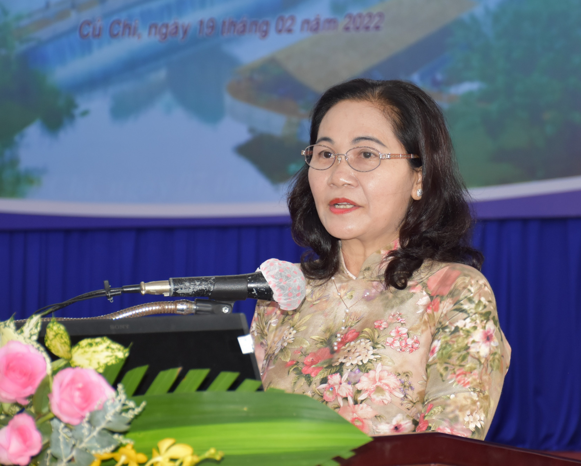 Chủ tịch HĐND TPHCM Nguyễn Thị Lệ phát biểu tại hội thảo. Ảnh: Quốc Ngọc