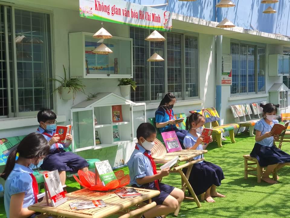 Không gian văn hoá Hồ Chí Minh mở ra thêm cho học sinh không gian để tìm hiểu về Bác