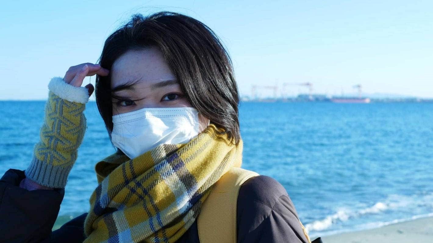 Cô Kyoka Horiguchi, sinh viên năm thứ ba của Đại học Canterbury (New Zealand) hiện vẫn đang ở Nhật Bản và học trực tuyến do chưa thể quay trở lại New Zealand - Ảnh: Stuff