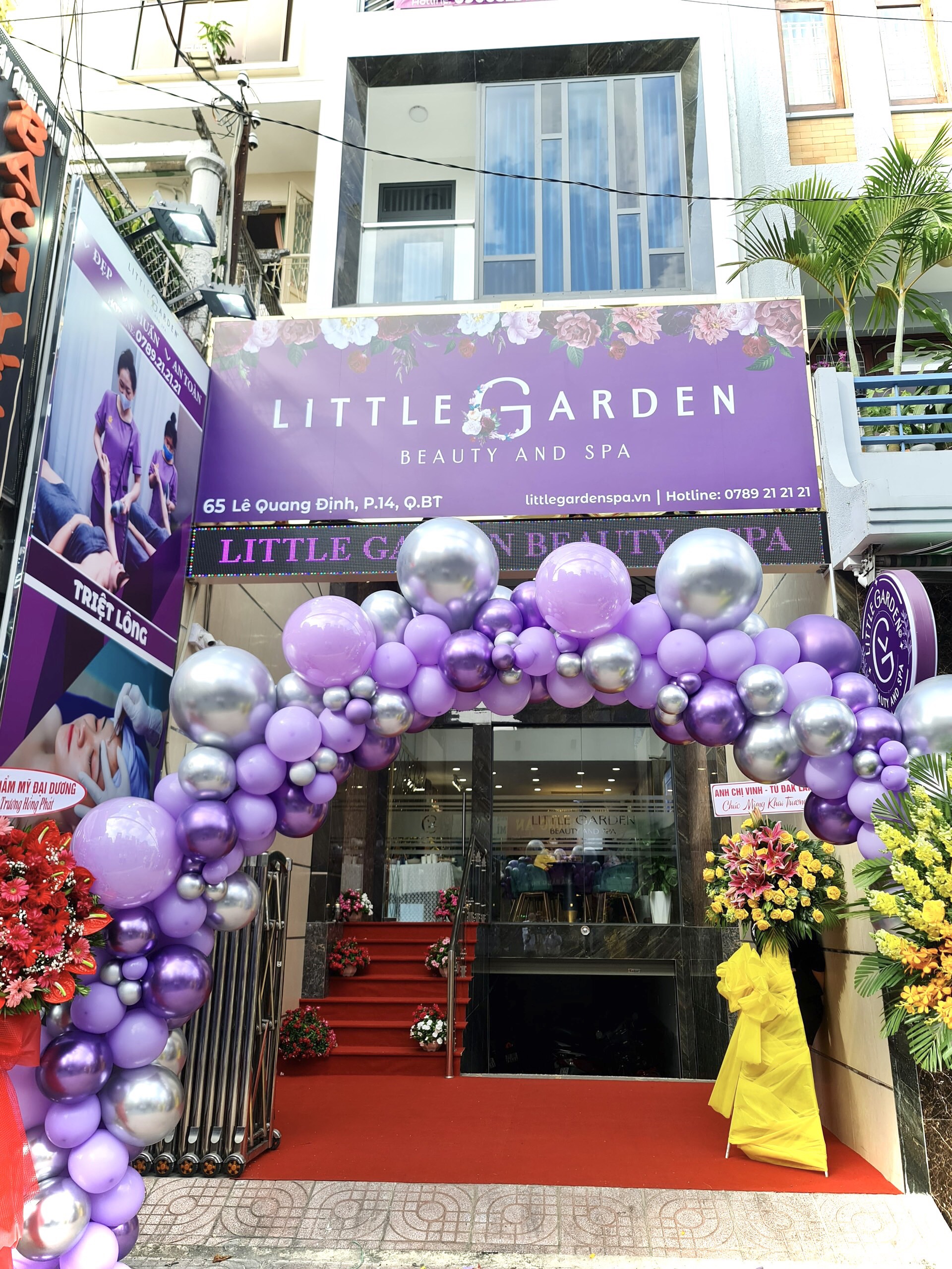 Chi nhánh thứ 7 của Little Garden Spa vừa khai trương ngày 19/2 tại số 65 Lê Quang Định (P.14, Q.Bình Thạnh, TPHCM)