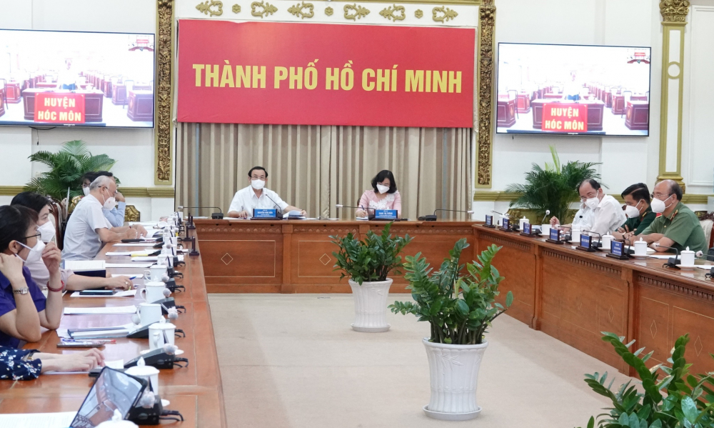 Ban Chỉ đạo phòng, chống dịch COVID-19 và phục hồi kinh tế TPHCM tổ chức họp giao ban định kỳ