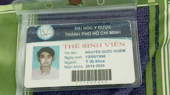 Thẻ sinh viên của Nguyễn Quốc Khiêm