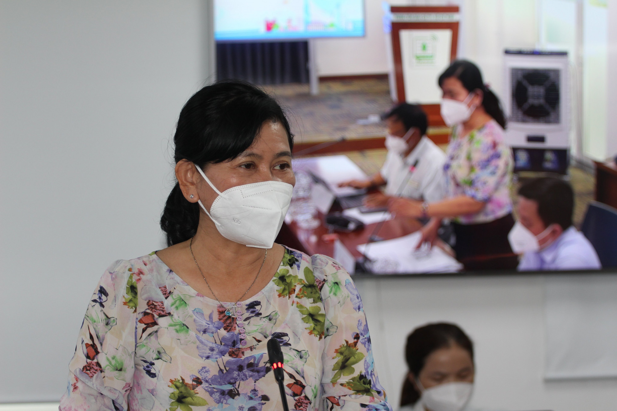 Chánh văn phòng Sở Y tế TPHCM Nguyễn Thị Huỳnh Mai