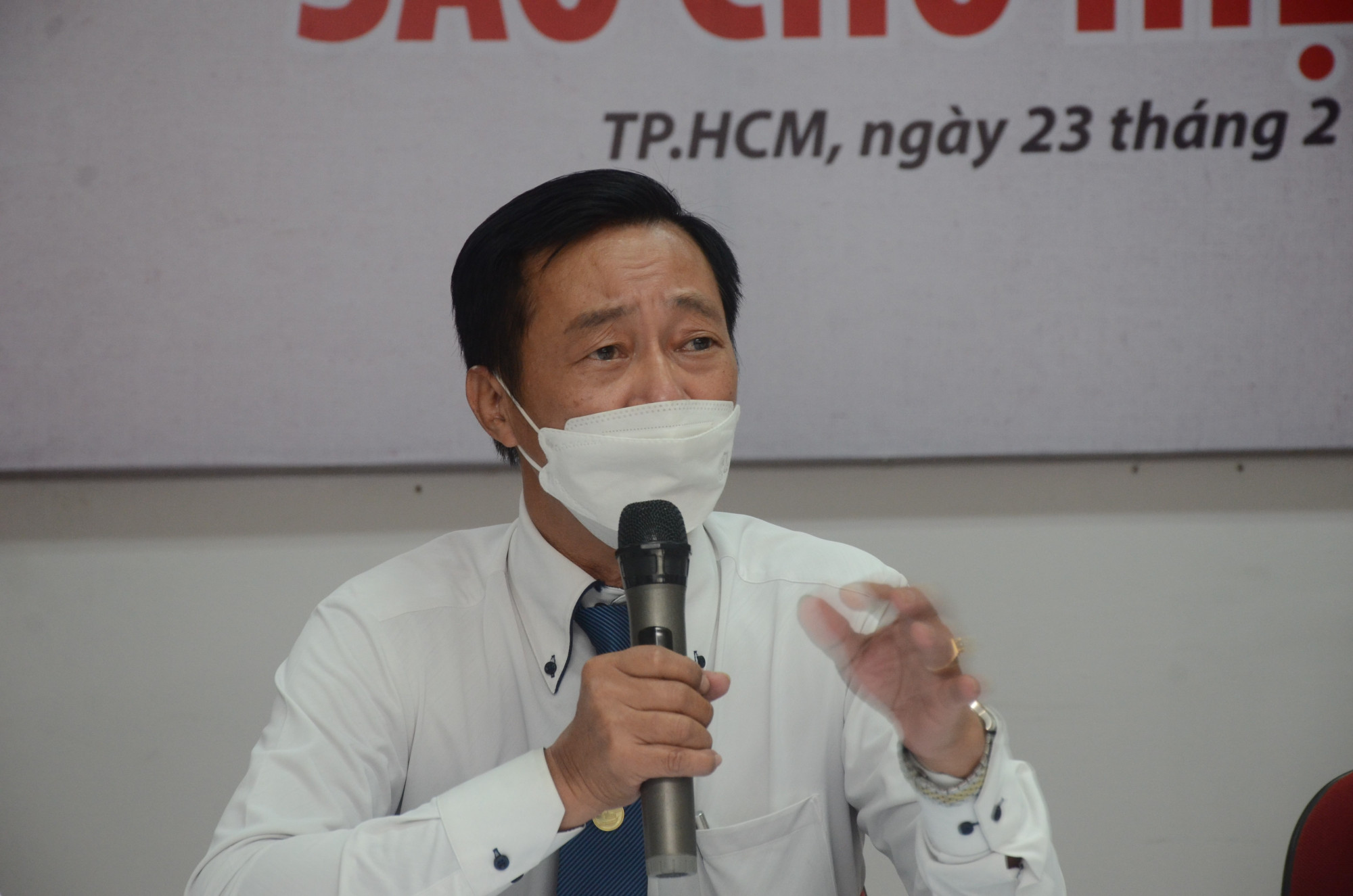 Ông Nguyễn Văn Tính nhấn mạnh công tác tuyên truyền BLGĐ ở trường học