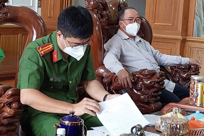Ông Đặng Thanh Minh, nguyên Chủ tịch UBND huyện Xuyên Mộc bị khởi tố.