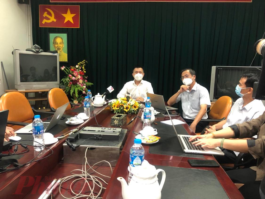 Ông Bạch Khánh Nhựt - Phó Phó chủ tịch thường trực, trưởng ban kiểm tra Hiệp hội điều Việt Nam (Vinacas) thông tin với báo chí tối ngày 9/3