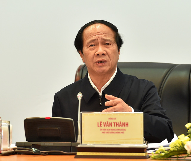 Phó thủ tướng Chính phủ Lê Văn Thành - Ảnh: VGP
