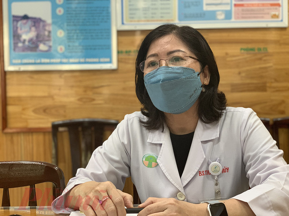 Bác sĩ  CK2 Nguyễn Thị Thanh Thùy - Phó khoa Sức khỏe trẻ em, phòng khám chất lượng cao Bệnh viện Nhi đồng 2 TPHCM