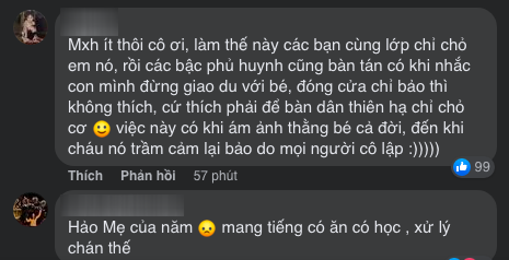 Dòng bình luận khác từ người dùng mạng.