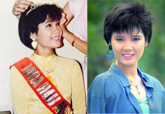 Kiều Khanh đăng quang Hoa hậu Áo dài TPHCM 1989, do báo Phụ Nữ TPHCM tổ chức. 