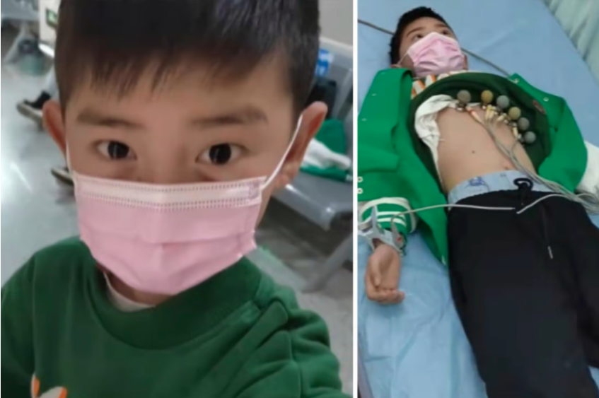 'Con muốn cứu mẹ': cậu bé 10 tuổi phải trải qua những bài kiểm tra khắc nghiệt sau khi vượt 400 km đến bệnh viện để trở thành người hiến tủy cứu mẹ bị bệnh. Ảnh: Handout