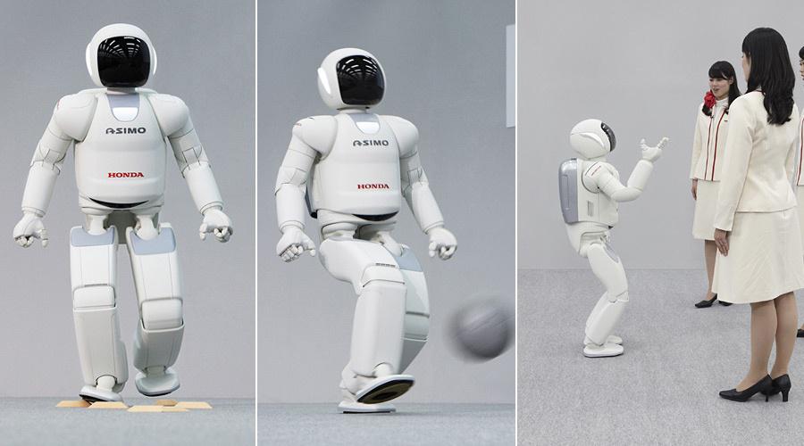 Asimo được xem như biểu tượng của ngành sản xuất robot tại Nhật Bản