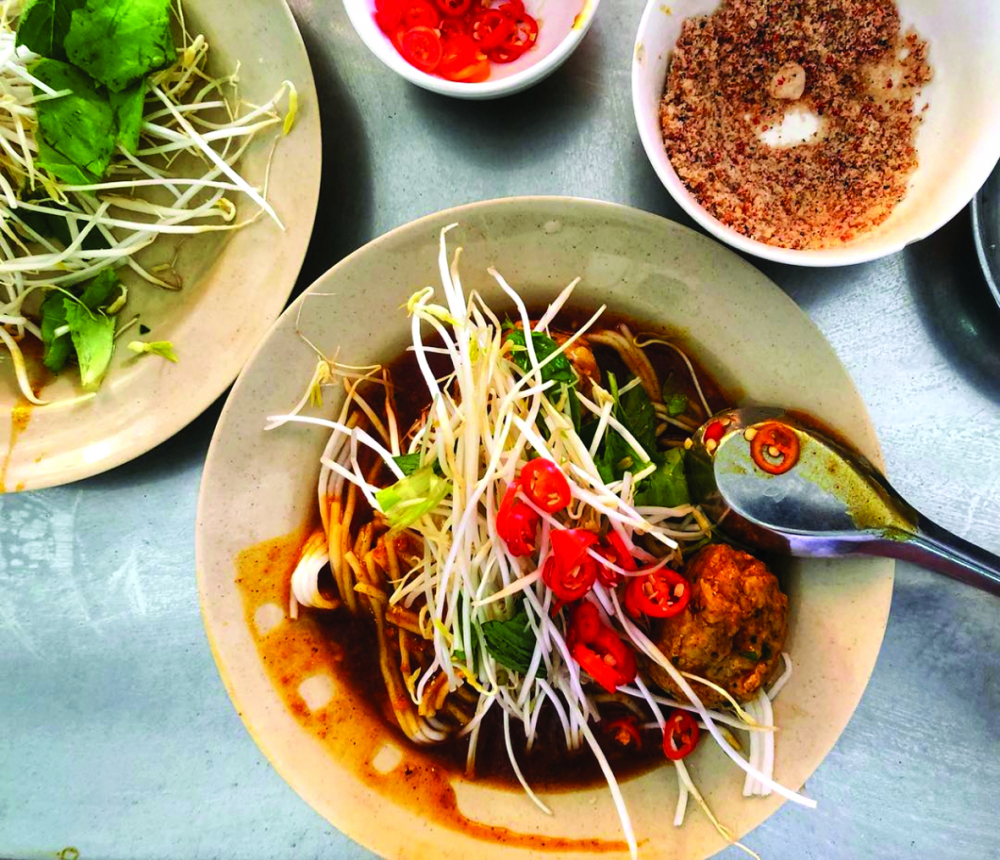 Bánh tằm cay Cà Mau