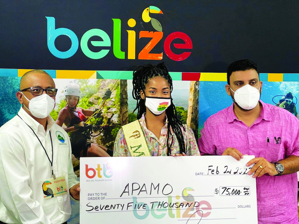 Destiny Wagner trong buổi làm việc với Tổ chức Belize Tourism Board với sự hỗ trợ của Bộ Du lịch Belize để phát triển du lịch sinh thái, bảo vệ tài nguyên thiên nhiên