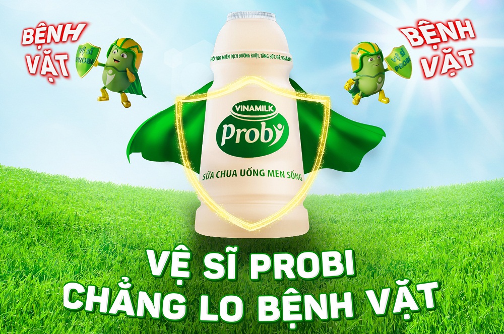 Sữa chua uống Probi được nghiên cứu lâm sàng giúp tăng đề kháng, giảm bệnh vặt ở trẻ