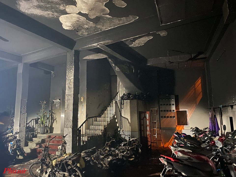 vụ cháy tối 31/3 ở phường Phú Đô, quận Nam Từ Liêm (Hà Nội) khiến 6 người thương vong, nhiều tài sản bị hủy hoại.