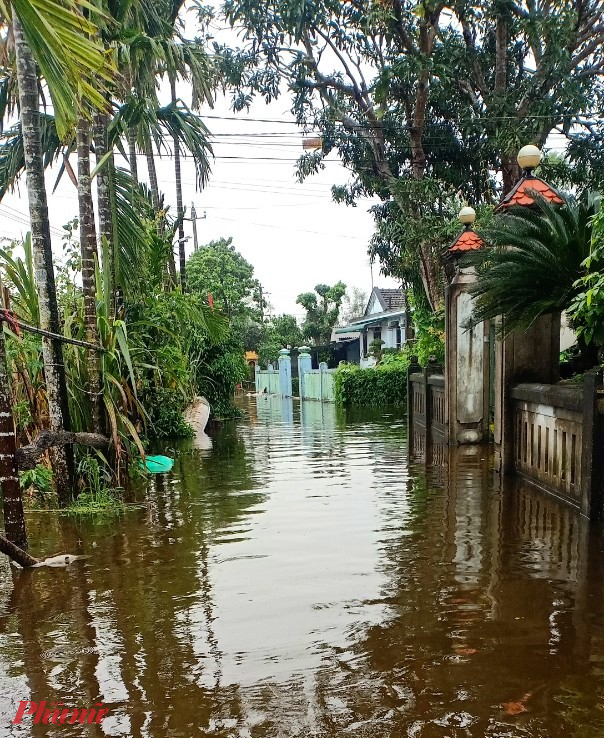 Và cũng gần 20 năm đường làng ngõ xóm ở vùng quê hai tỉnh Thừa Thiên Huế và Quảng Trị xuất hiện cảnh tượng nước lũ vào đầu mùa hạ