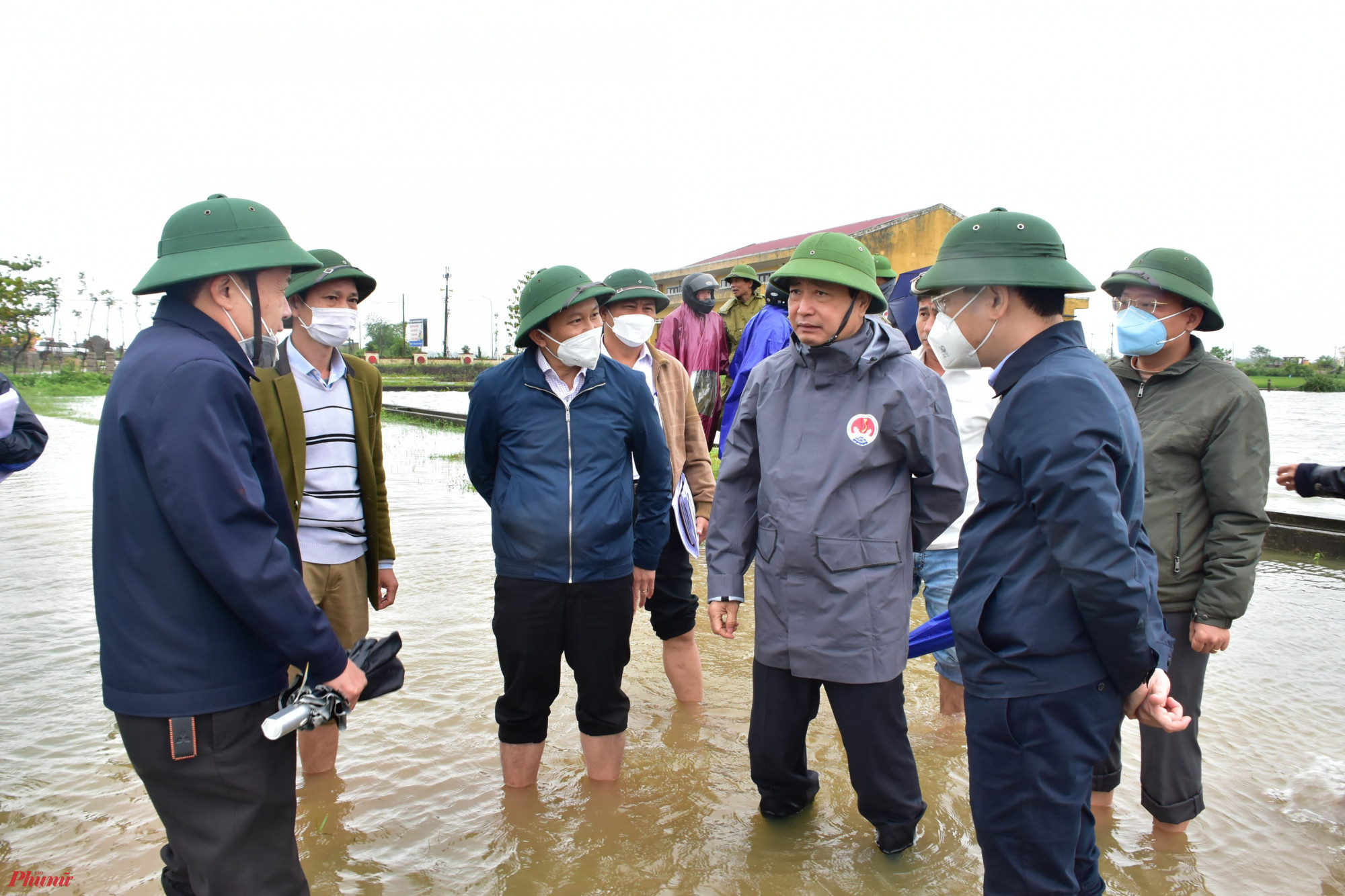 Đoàn công tác Ban chỉ đạo quốc gia về PCTT kiểm tra tình hình thiệt hại do mưa lũ trái mùa và phương án khắc phục hậu quả trên địa bàn Thừa Thiên- Huế