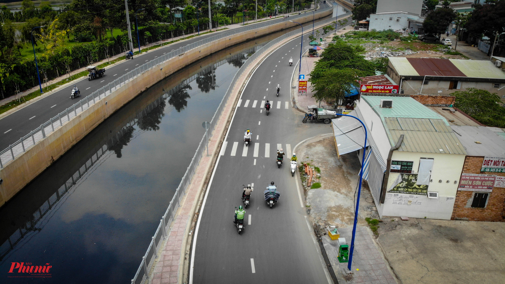 Tháng 4/2020, dự án được nâng cấp, cải tạo đường và kênh (đoạn từ cống hộp hiện hữu đến kênh Tham Lương) được khởi công cải.