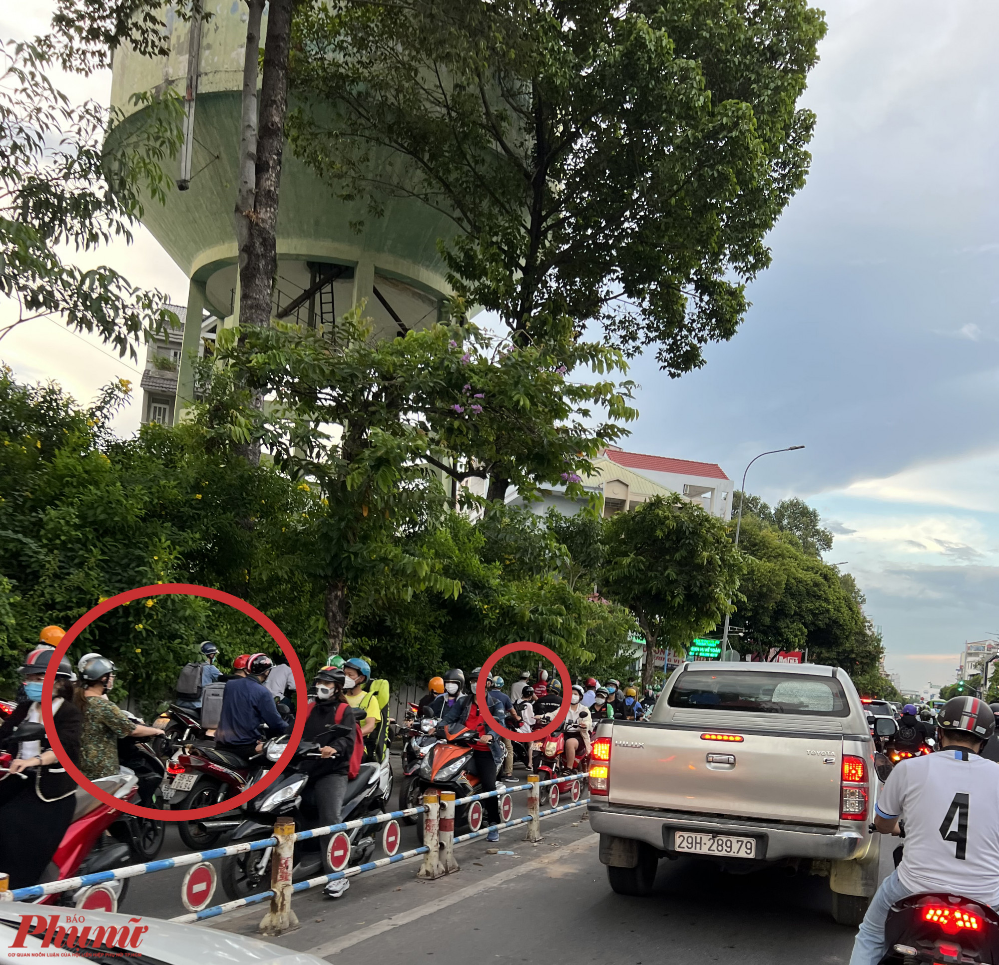 Đôi khi, đường Nguyễn Thái Sơn hướng về quận Gò Vấp không hẳn kẹt xe nhưng nhiều người vẫn chọn