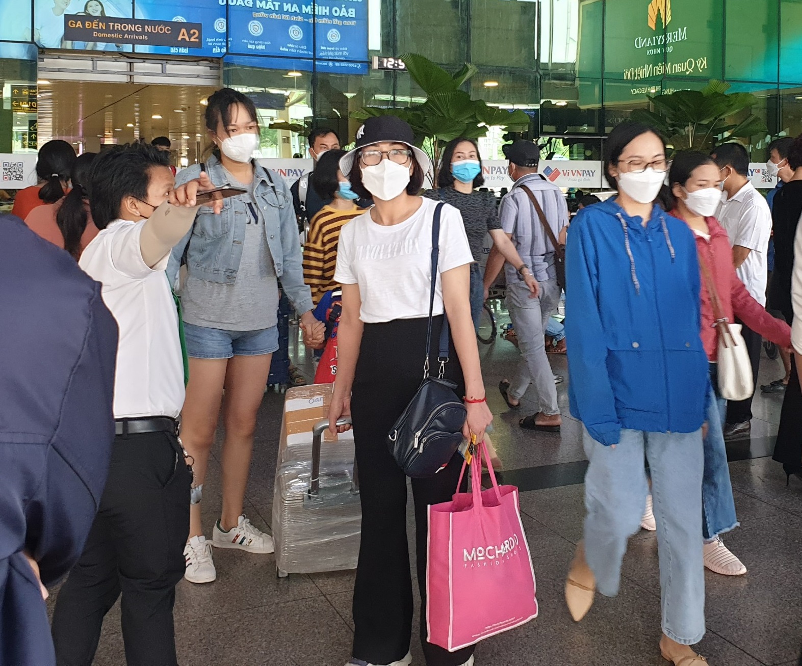 Hành khách đến sân bay Tân Sơn Nhất chủ yếu từ các địa phương có khu du lịch như Nha Trang, Huế, Khánh Hòa, Đà Nẵng...