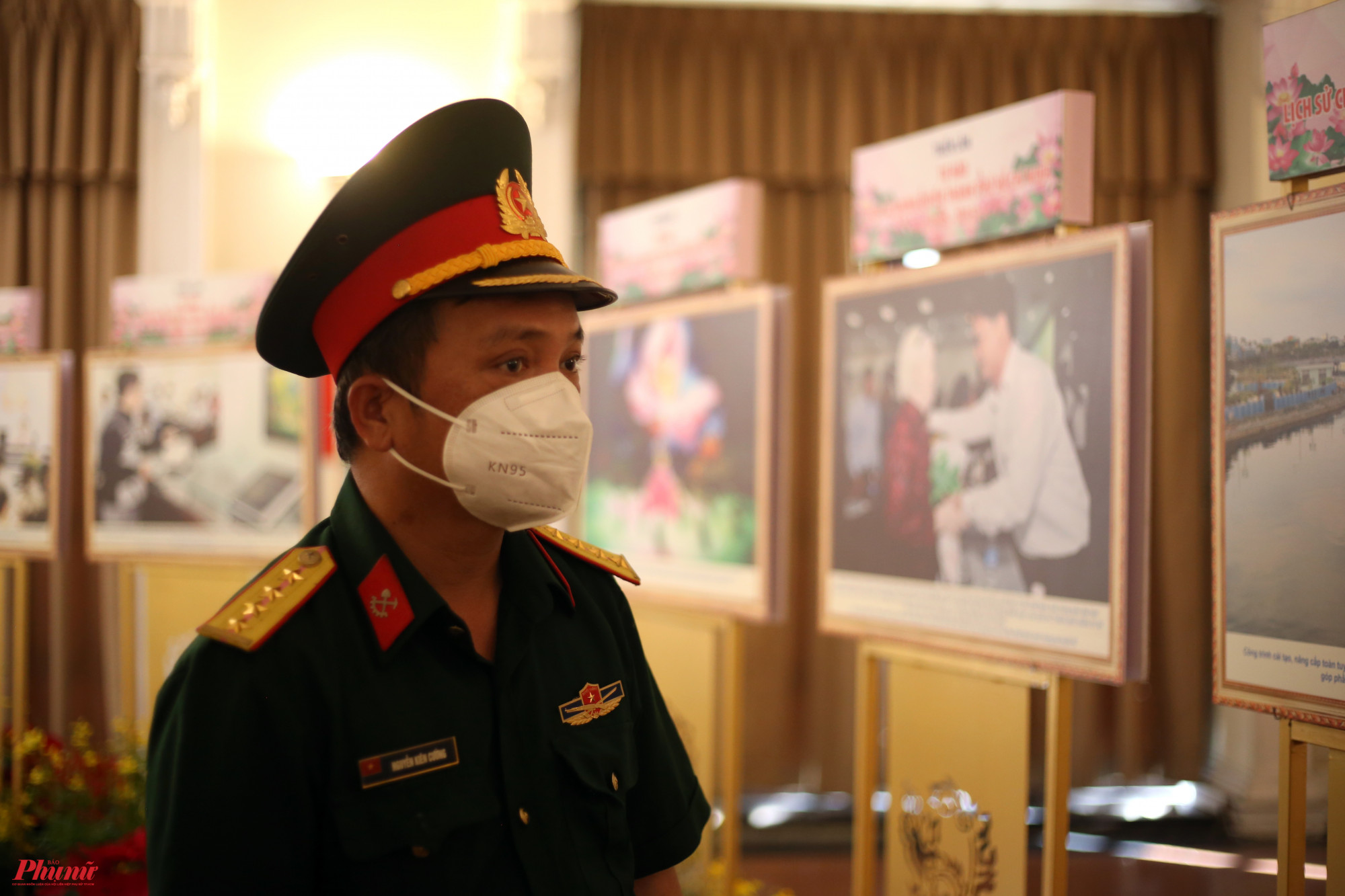 Đại uý Nguyễn Kiên Cường, hiện đang công tác tại Phòng Tham mưu Bộ Tư lệnh Thành phố cho biết