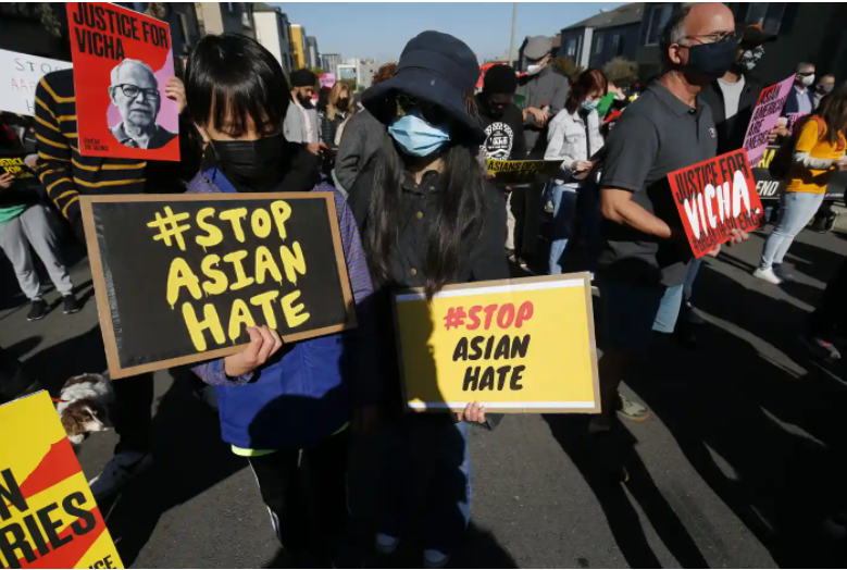 Tuần hành kêu gọi ngăn chặn tội ác thù ghét ở San Francisco hồi tháng Giêng