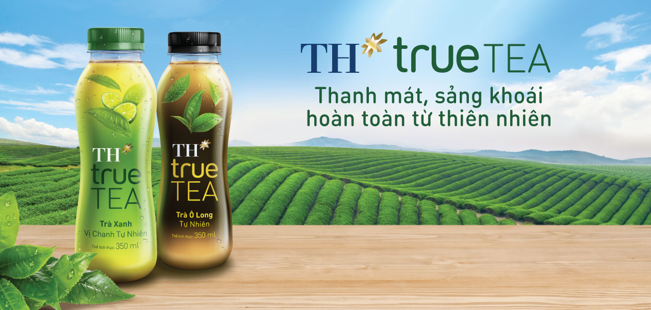 Thanh mát ngày hè cùng TH true TEA hoàn toàn từ thiên nhiên