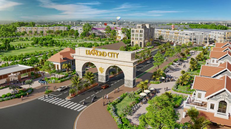 The Diamond City là dự án mang tính chiến lược của Tập đoàn BĐS Thắng Lợi được triển khai đầu tiên trong năm 2022