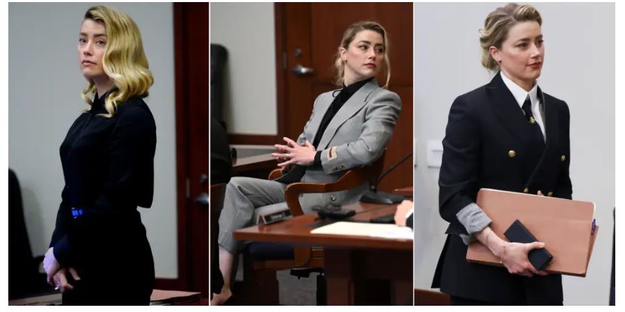 Gu thời trang mạnh mẽ của Amber Heard trong những phiên xét xử gần đây.