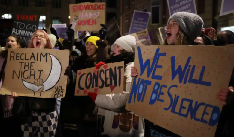 cuộc biểu tình Ban đêm ở London vào ngày 27 tháng 11 năm 2021 chống lại nạn cưỡng hiếp và bạo lực của nam giới đối với phụ nữ