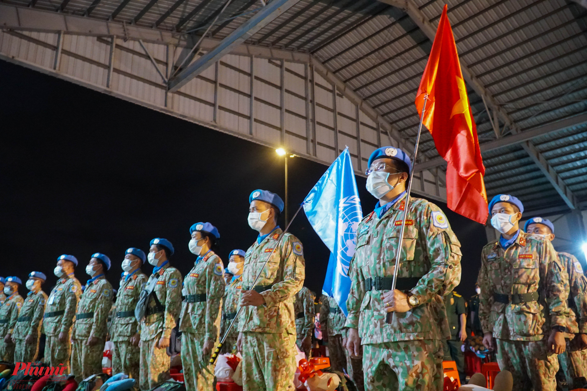 Bộ Quốc phòng đã tổ chức Lễ đón 30 bác sĩ thuộc Bệnh viện dã chiến cấp 2 số 3 hoàn thành nhiệm vụ về nước. Chủ trì là Thủ trưởng Cục Gìn giữ hòa bình Việt Nam và Thủ trưởng Bệnh viện Quân y 175, cùng người thân của các bác sĩ sau hơn 2 năm xa cách.