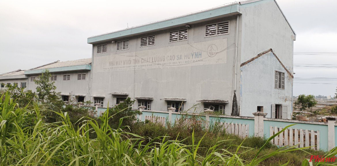 Nhà máy muối tinh chất lượng cao Sa Huỳnh (Quảng Ngãi)