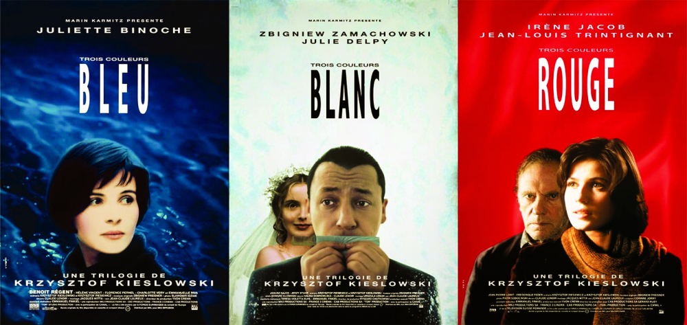 Chùm phim Ba màu chính là một điển hình tiêu biểu của điện ảnh châu Âu