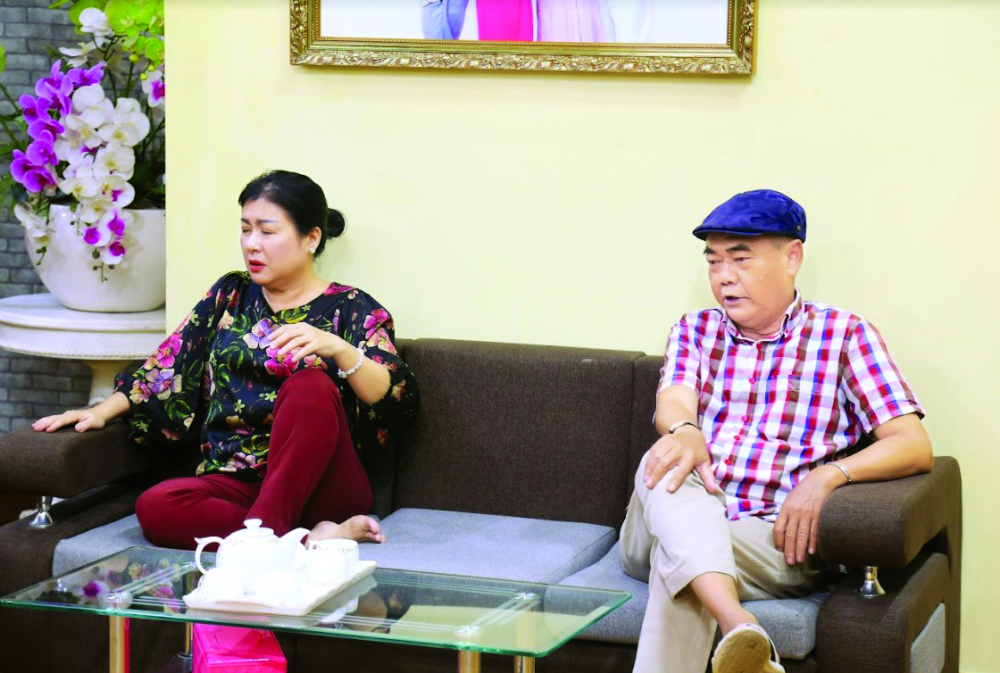 NSND Việt Anh và nghệ sĩ Thanh Thủy trong Tuyệt chiêu sức khỏe
